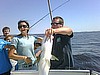 Ben pulls in a 30" striper